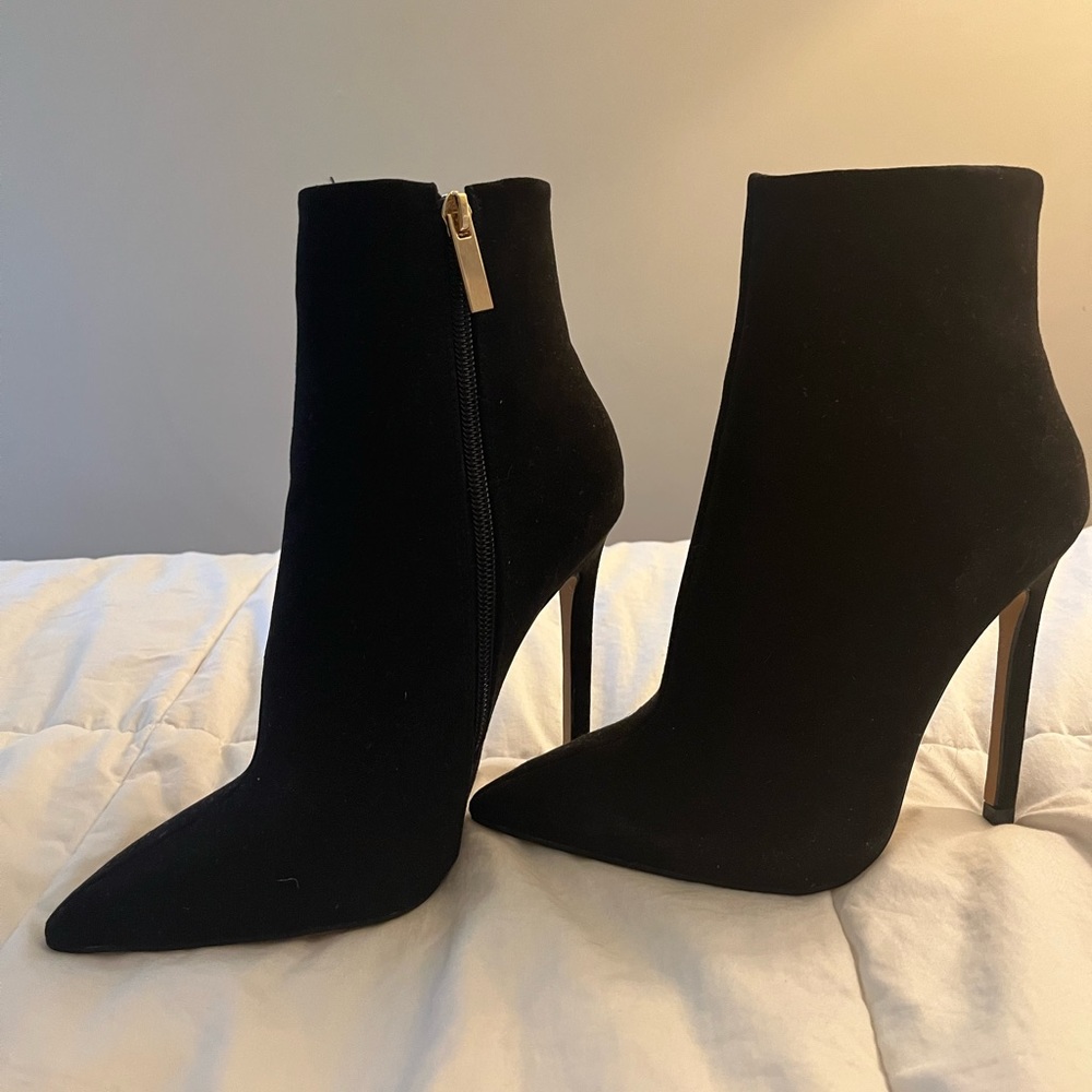 ASOS Black high bootie